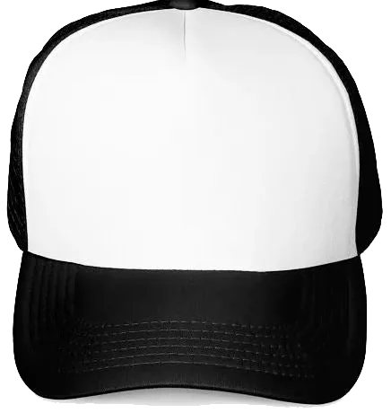 Gorra de Malla Color Negro