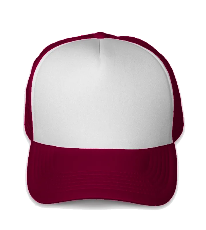 Gorra de Malla Color Vino